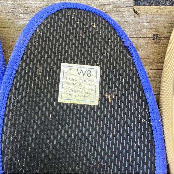 ROTHY'S The Chelsea Wildcat High Top Sneakers Brown Tan Size 8 - Picture 10 of 10